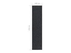 Tapiz 100x450 cm Antracita