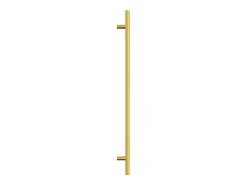 Tiradores para armarios 5 uds acero inoxidable dorado 320 mm