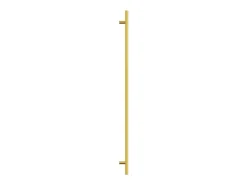 Tiradores para armarios 10 uds acero inoxidable dorado 480 mm