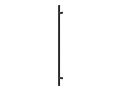 Tiradores para armarios 20 uds acero inoxidable negro 320 mm