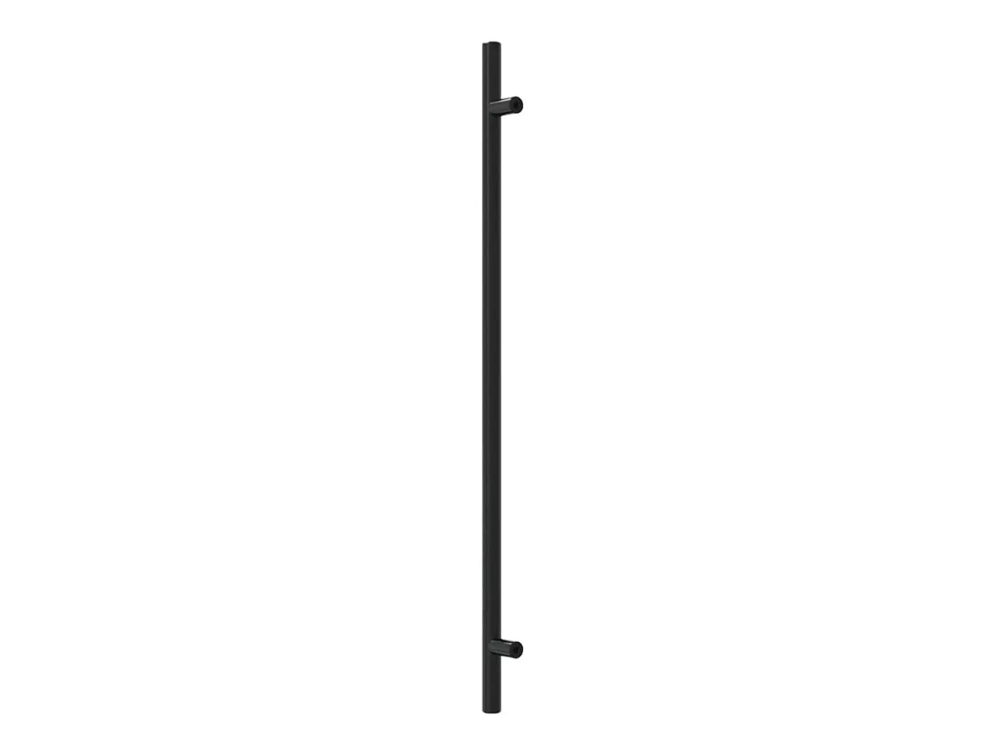 Tiradores para armarios 20 uds acero inoxidable negro 320 mm