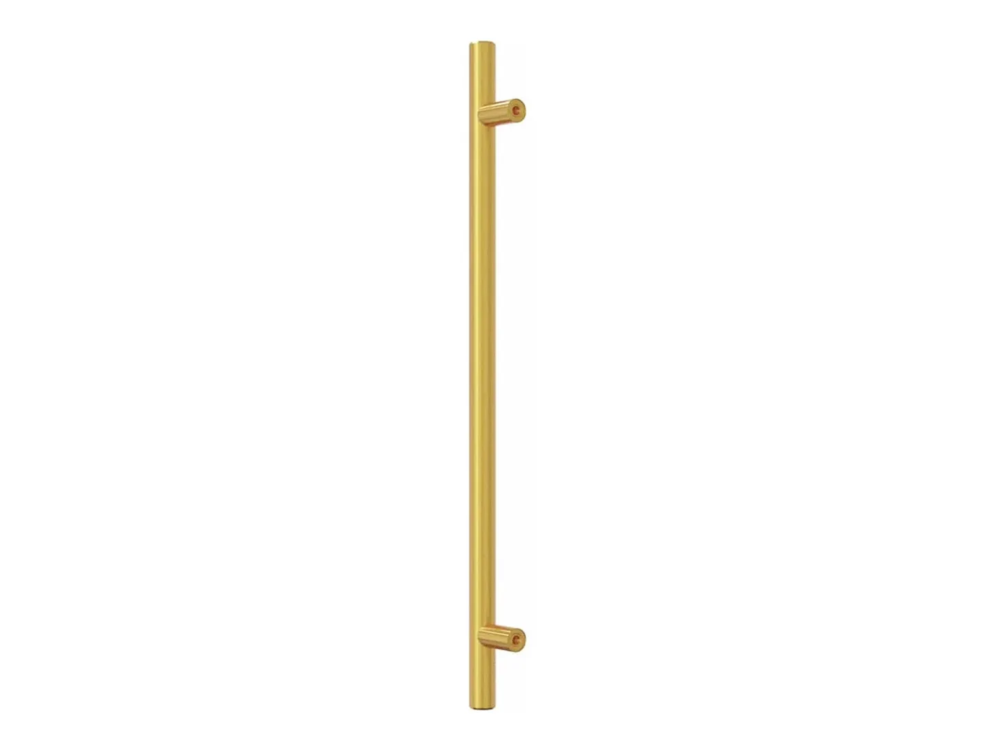 Tiradores para armarios 10 uds acero inoxidable dorado 224 mm