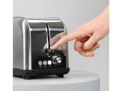 Tostador Cecotec Toastin'time Lite 850W 2 ranuras 7 potencias inox