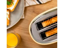 Tostador Cecotec Toast&Taste 1000 Retro Double 980W diseño retro beige