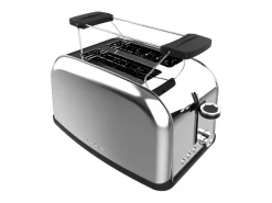 Tostador vertical Cecotec Toastin' Time 850W diseño vintage ranura corta inox