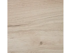 Unidad de cocina 200x84x60 cm aspecto madera roble blanco y gris