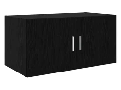 Unidad de pared de roble negro 80 x 42,5 x 40 cm Madera de ingeniería