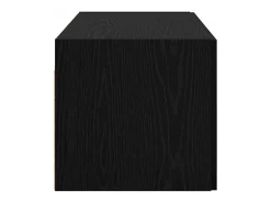 Unidad de pared de roble negro 80 x 42,5 x 40 cm Madera de ingeniería