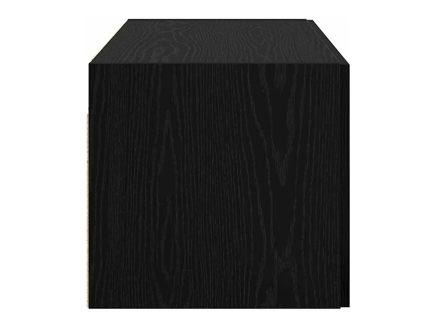 Unidad de pared de roble negro 80 x 42,5 x 40 cm Madera de ingeniería