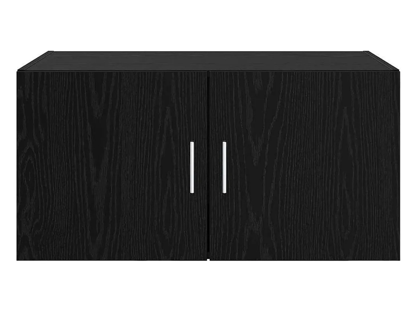 Unidad de pared de roble negro 80 x 42,5 x 40 cm Madera de ingeniería