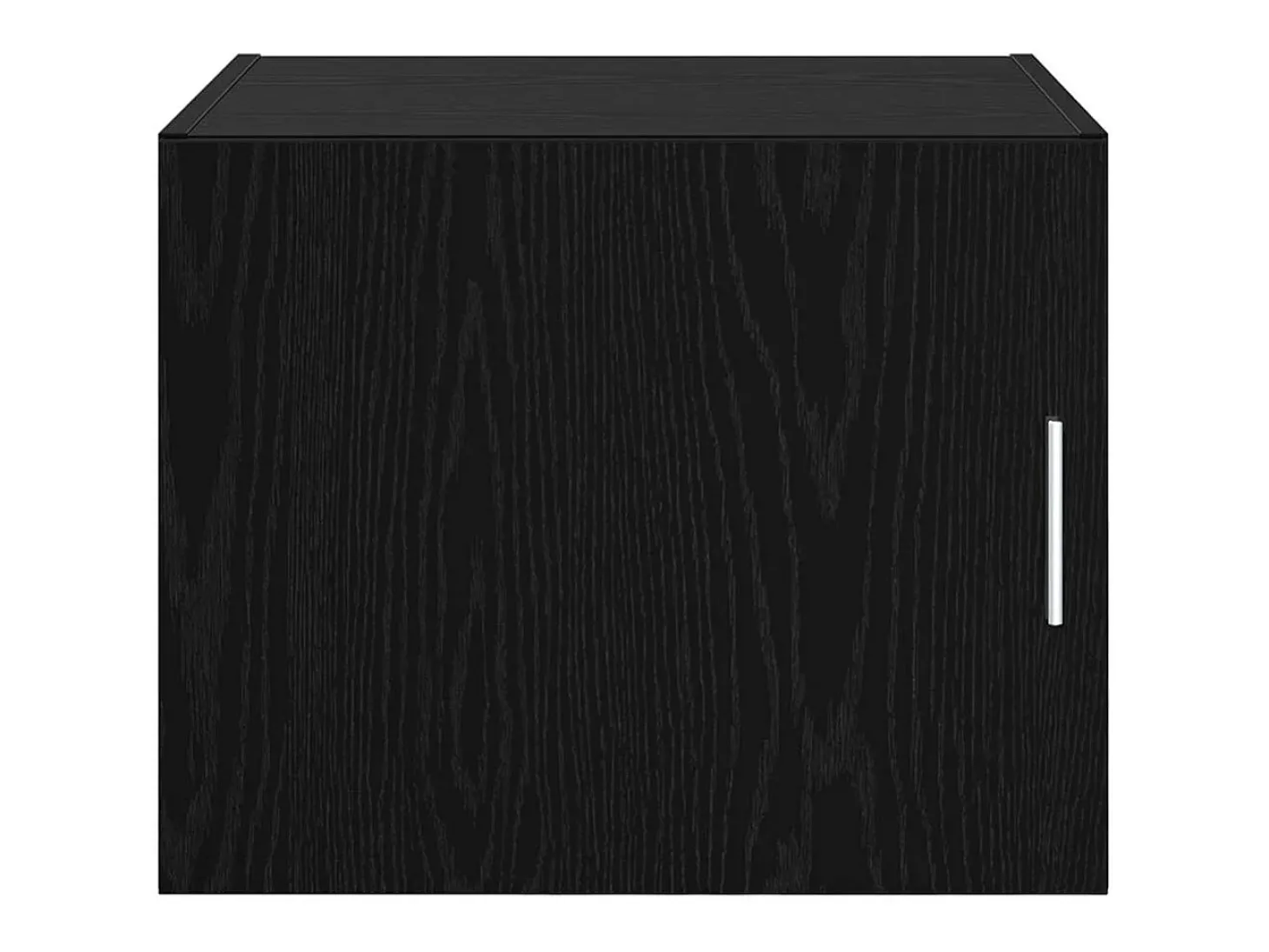 Unidad de pared de roble negro 50 x 42,5 x 40 cm Madera de ingeniería