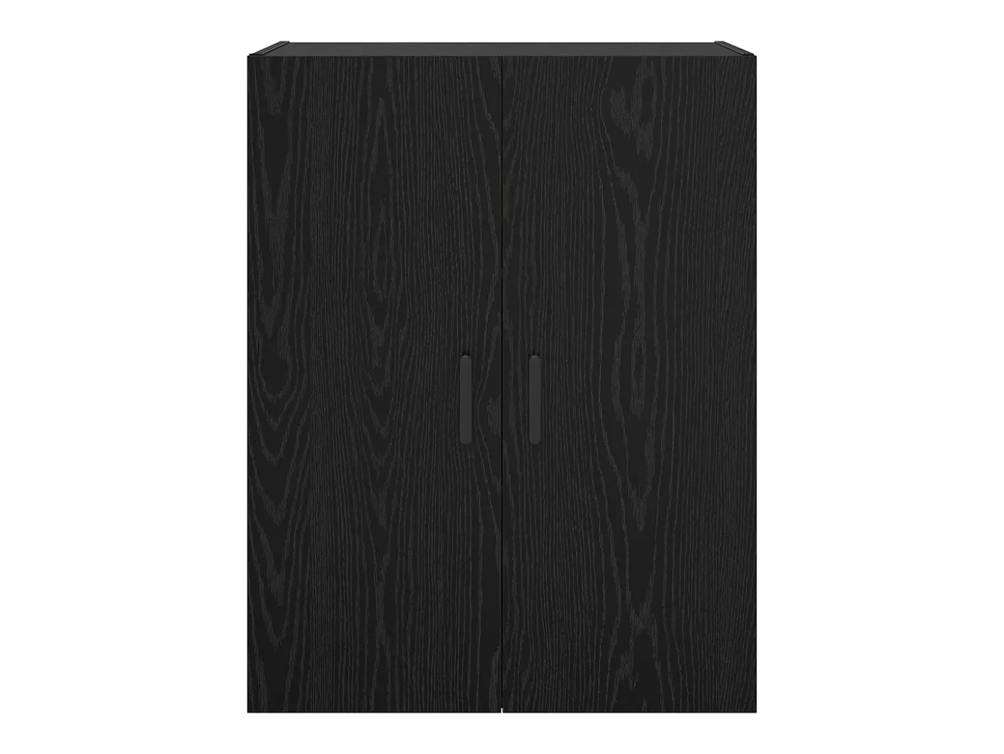 Unidad de pared de roble negro 69,5 x 34 x 90 cm Madera de ingeniería