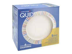 Vajilla California Quid 18 piezas 6 servicios porcelana multicolor