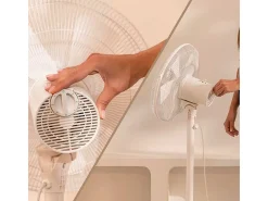 Ventilador Cecotec EnergySilence 535 2in1 altura regulable 40W 3 velocidades blanco 115 cm