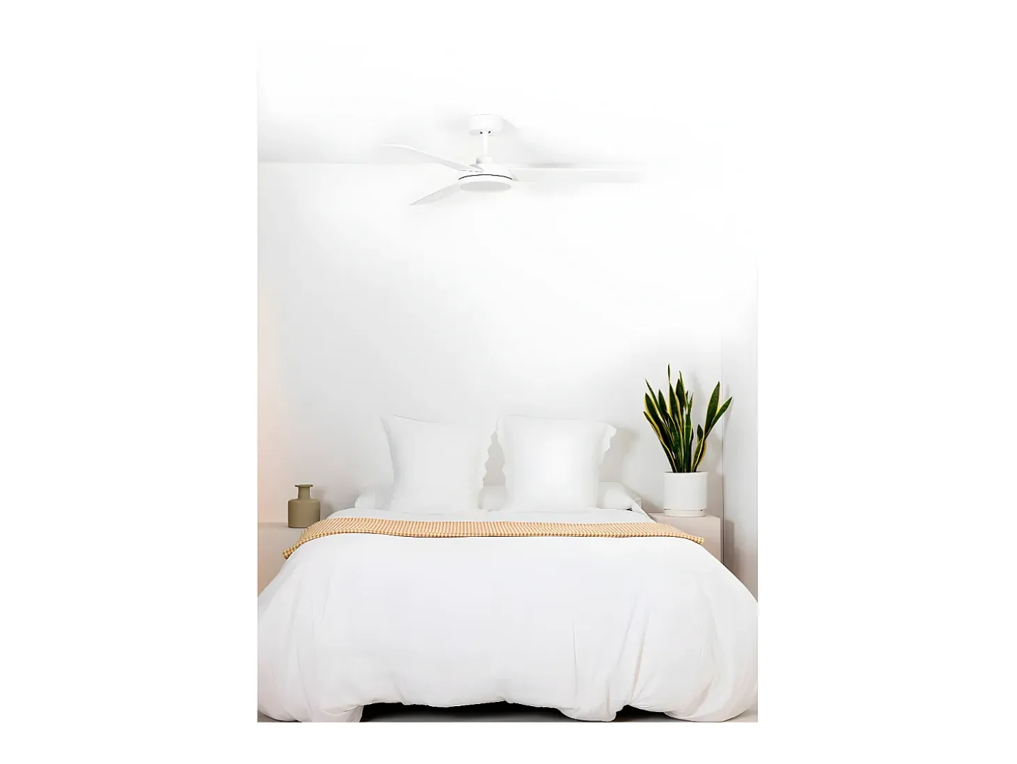Ventilador Dc Barth L Blanco Temporizador Cct Regulable Faro