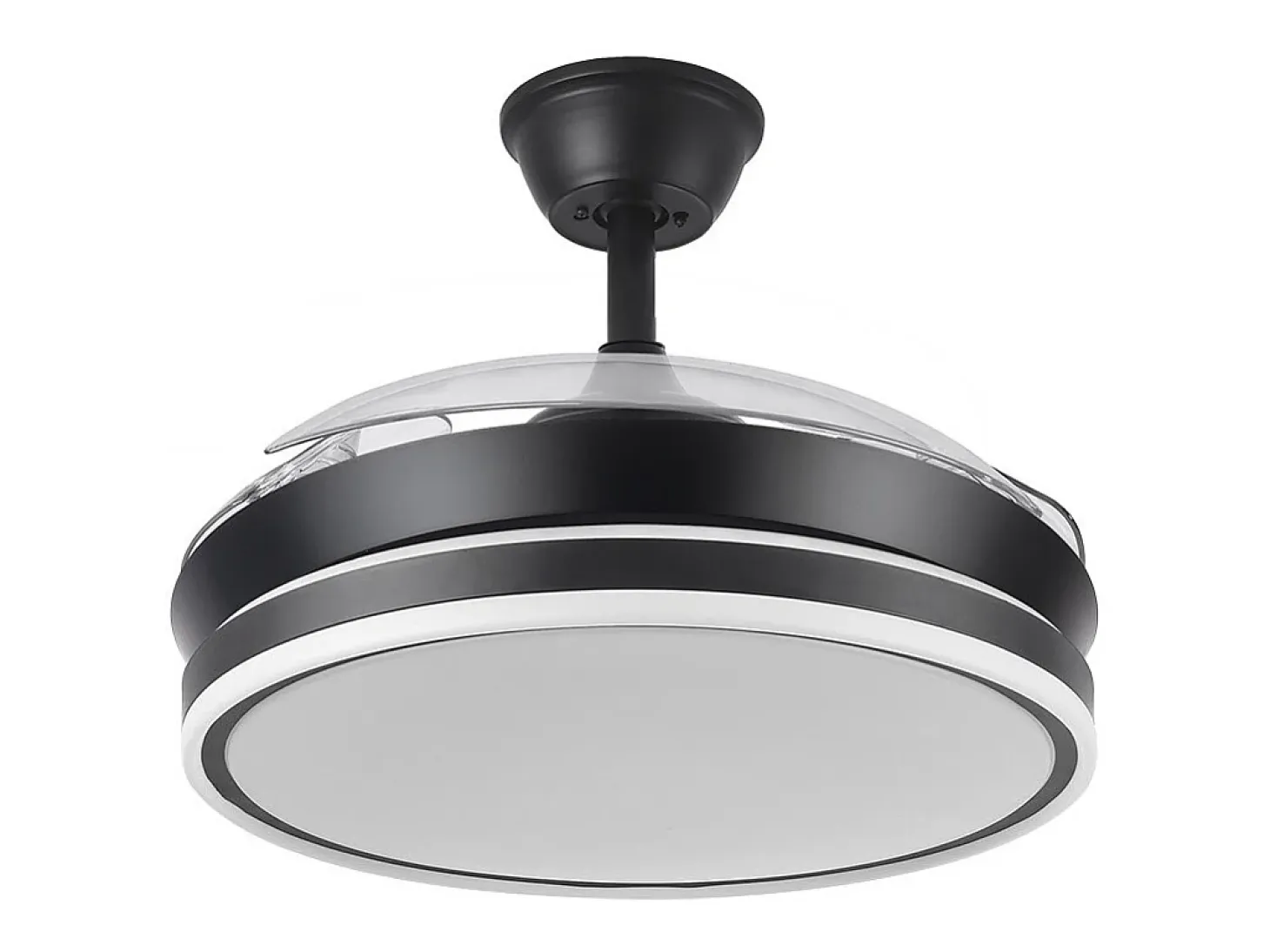 Ventilador Dc Bayomo S Negro Con Cct Regulable Y Memoria De Color