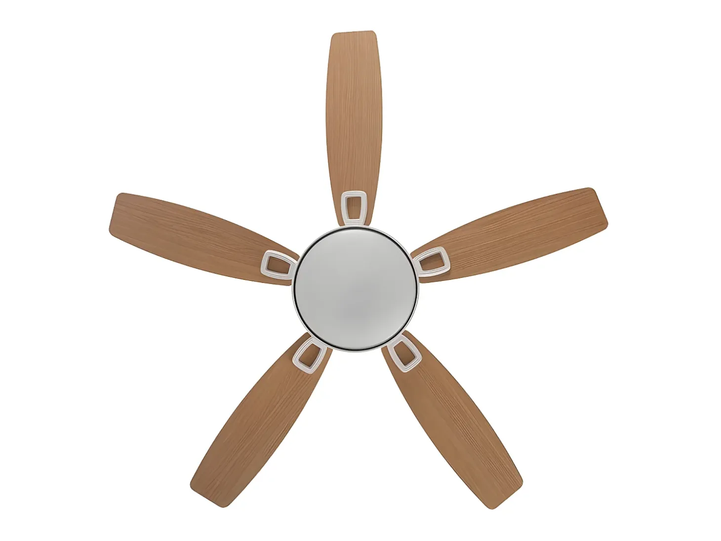 Ventilador Dc Braw Blanco Led 5 Aspas Y Control Remoto