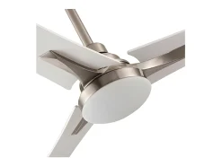 Ventilador Dc Coro Niquel Led Con Temporizador De Apagado