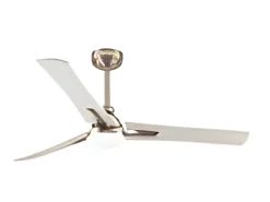 Ventilador Dc Coro Niquel Led Con Temporizador De Apagado