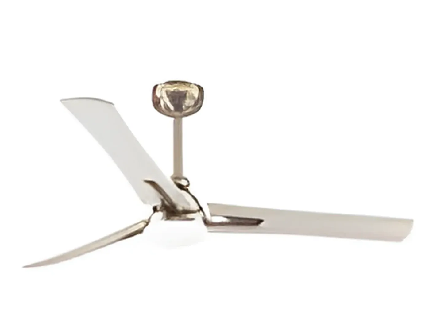 Ventilador Dc Coro Niquel Led Con Temporizador De Apagado