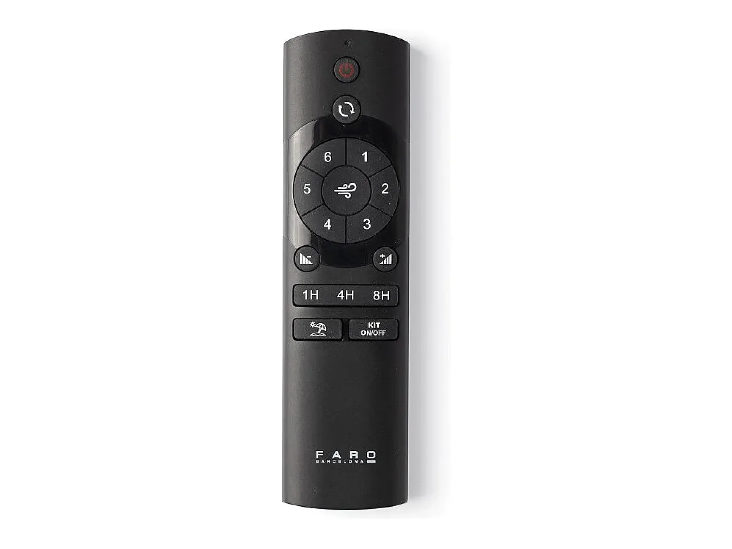 Ventilador Dc Gotland L Negro Madera Temporizador Mando Distancia Faro