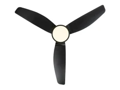 Ventilador Dc Jarama Negro Led 20w Con Mando A Distancia