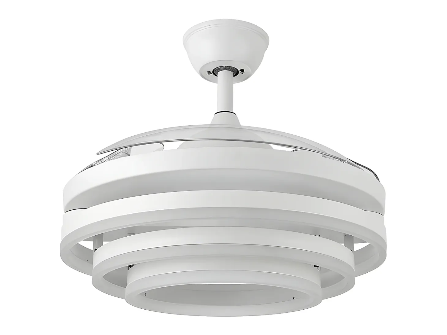 Ventilador Dc Kai Blanco Led Cct Regulable Con Mando A Distancia