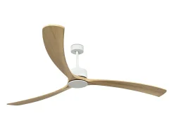 Ventilador Dc Kauai Xl Blanco Temporizador Control Remoto Faro