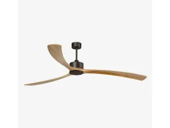 Ventilador Dc Kauai Xl Marron Temporizador Control Remoto Faro