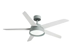 Ventilador Dc Lebeche Verde Led 3 Temperaturas Control Remoto