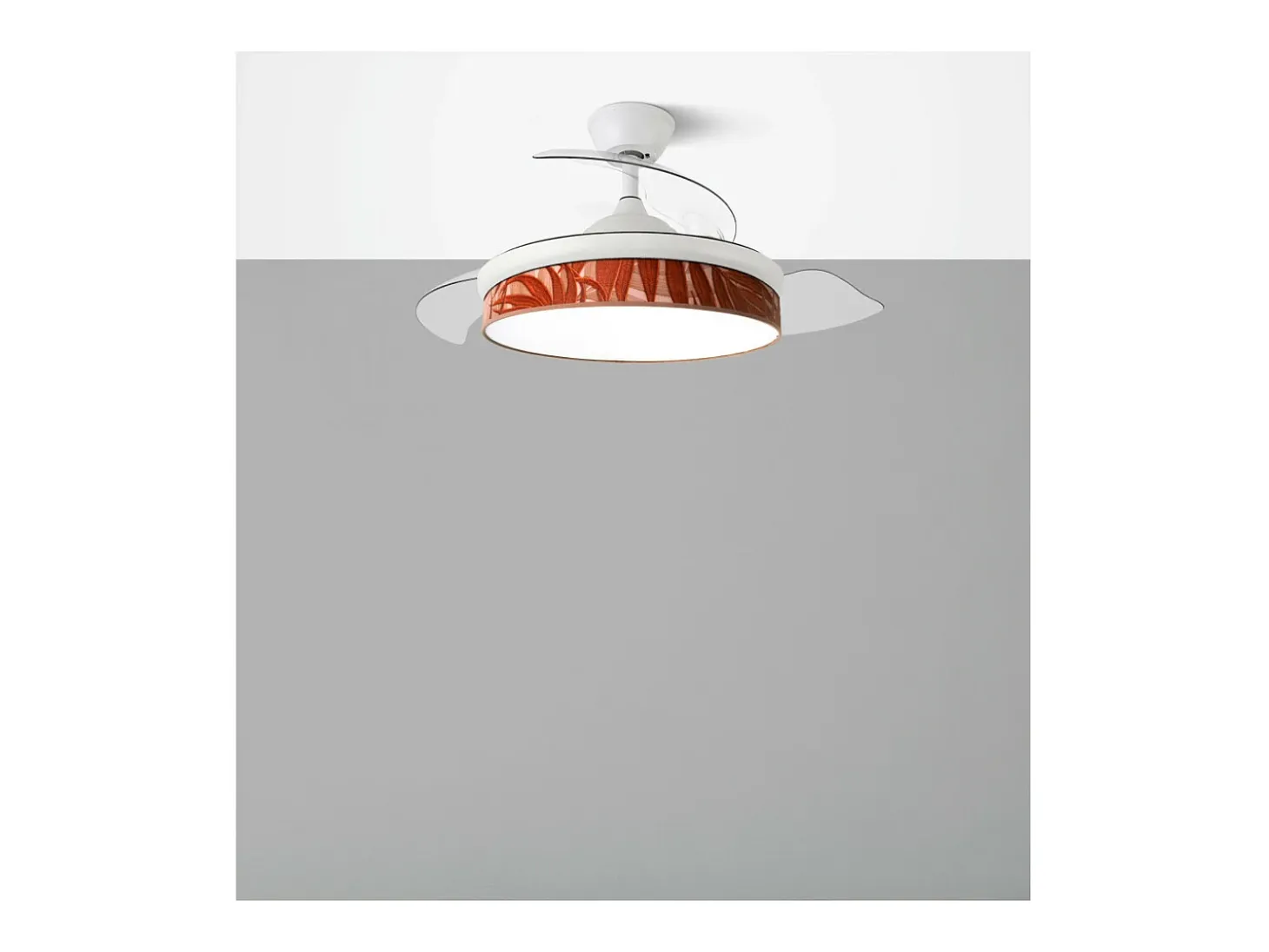 Ventilador Dc Moda Blanco Caldera Mando Distancia Funcion Inversa