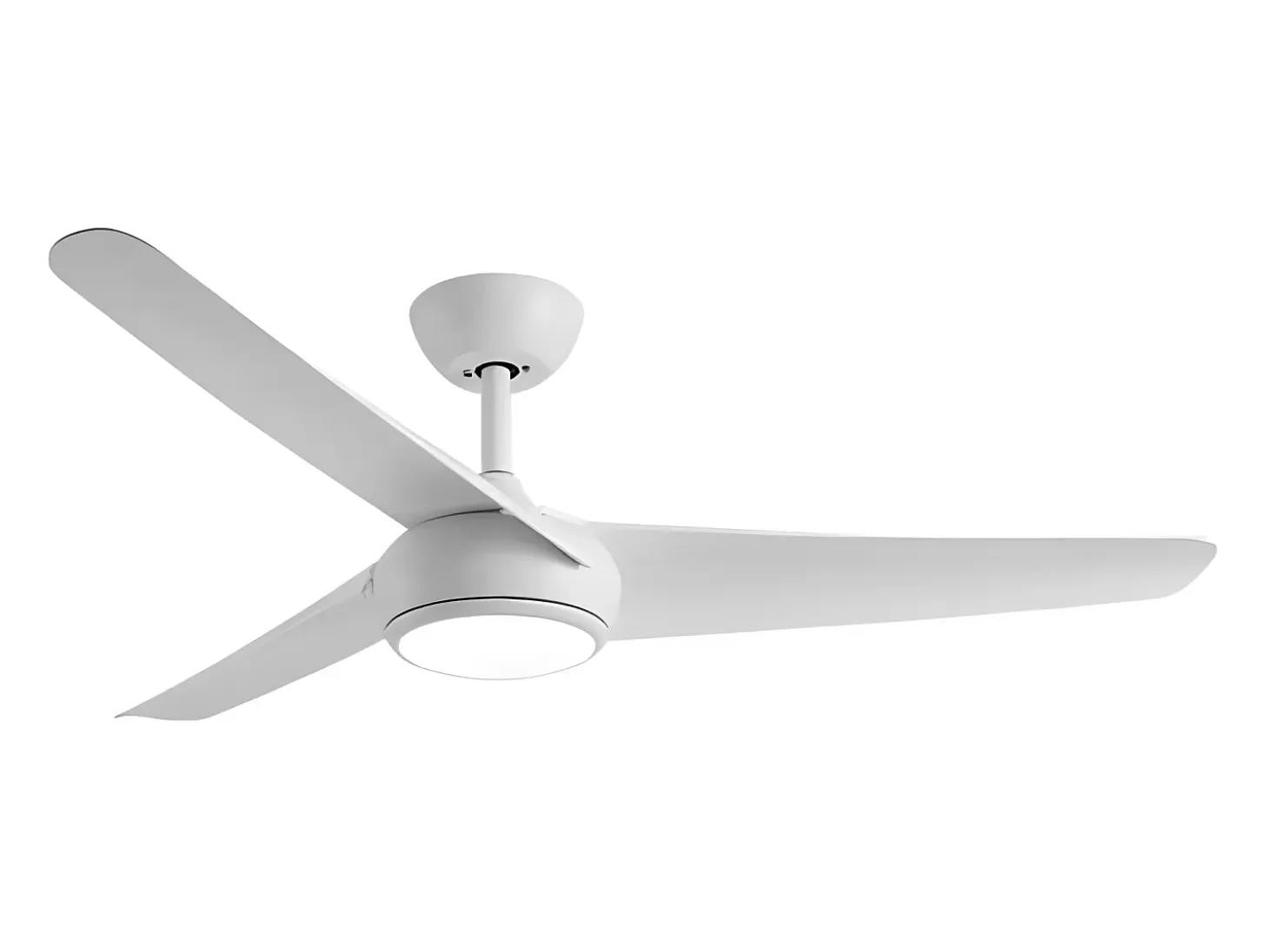 Ventilador Dc Patras Blanco Led Con Memoria De Color