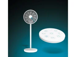 Ventilador de pie Cecotec EnergySilence 2600 Sunflower Portable 22W 3 en 1 blanco