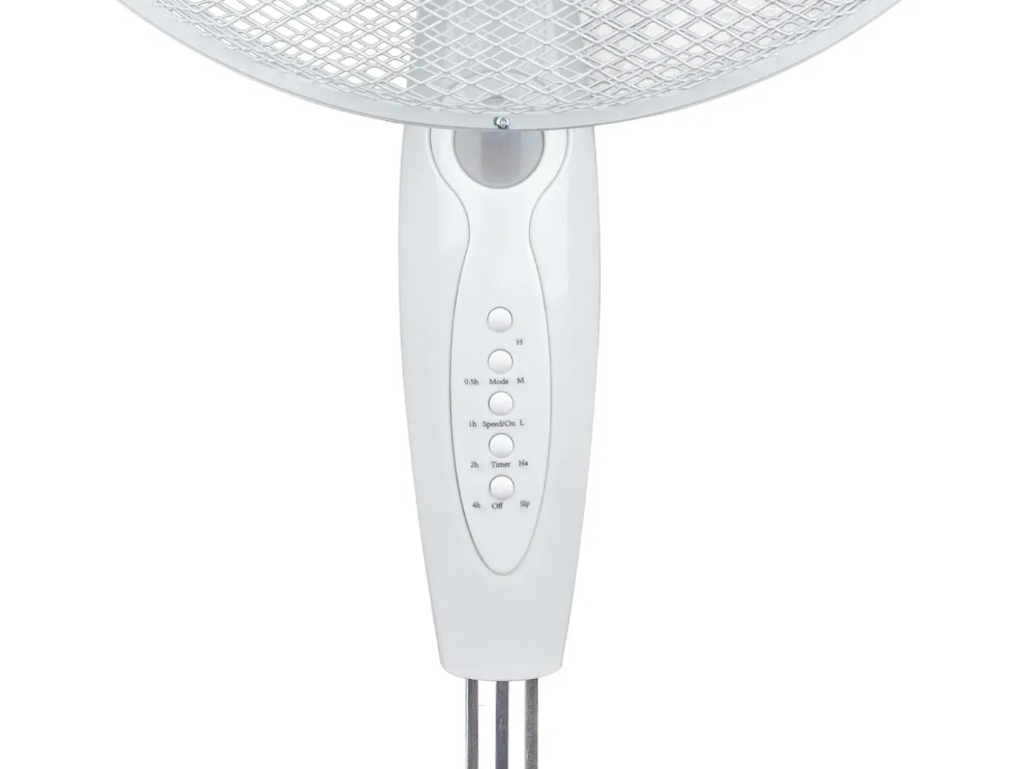 Ventilador de Pie Ø40cm 40W 3 Velocidades Neos Comfort Blanco con Mando Raydan Home