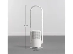 Ventilador de Pie WiFi Ø25.5cm 26W 9 Velocidades Vital Silence Blanco Thinia Home