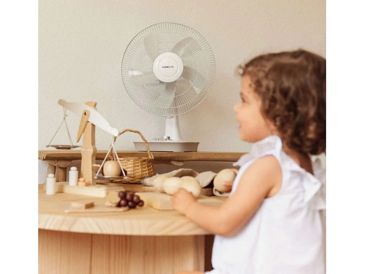 Ventilador de Sobremesa Desk W500 Blanco - Newlux