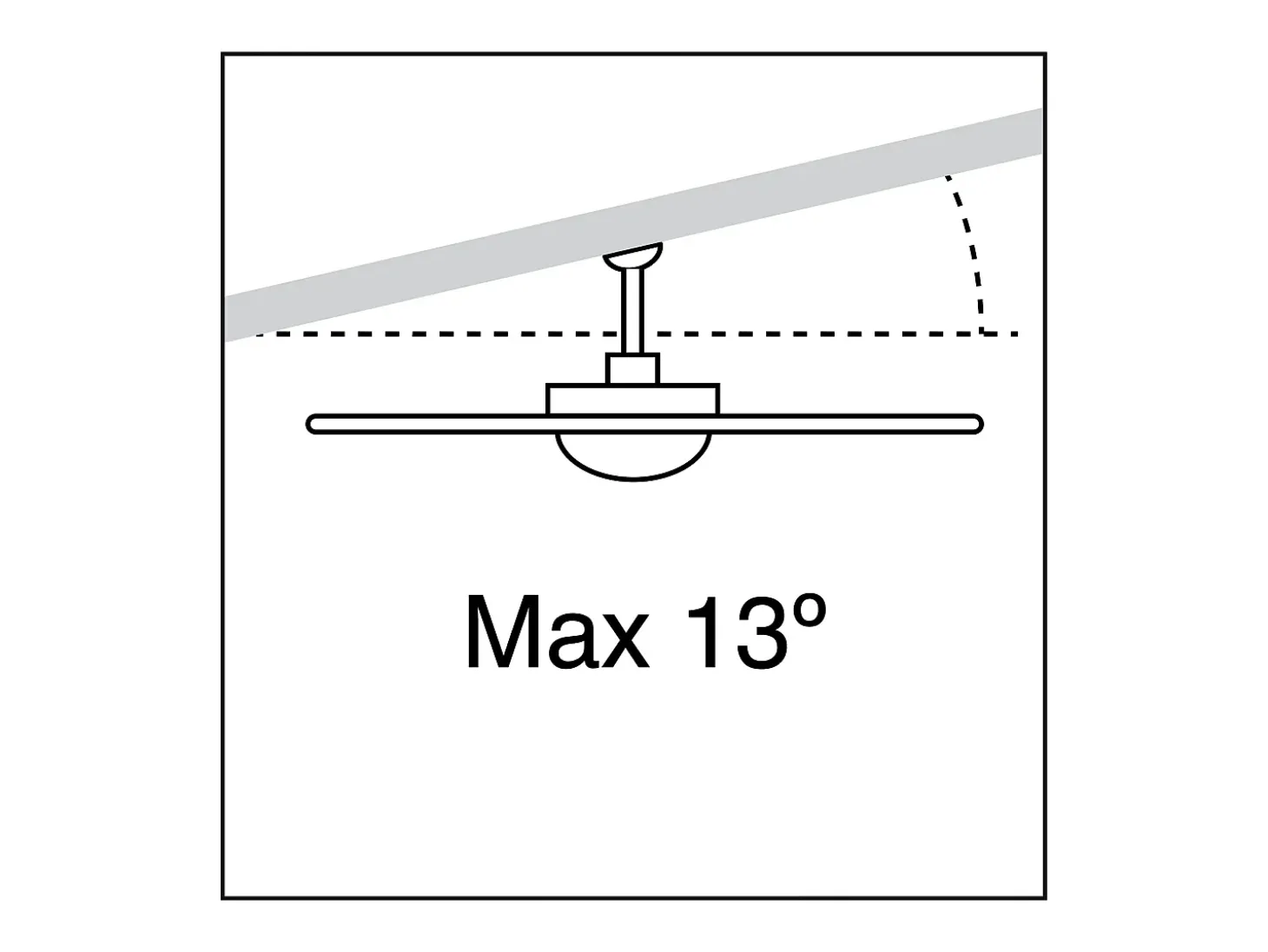 Ventilador de techo BREEZE de estilo moderno- acero y madera arce- 3 aspas- mando a distancia- LED SMD 15W- K select- IP20