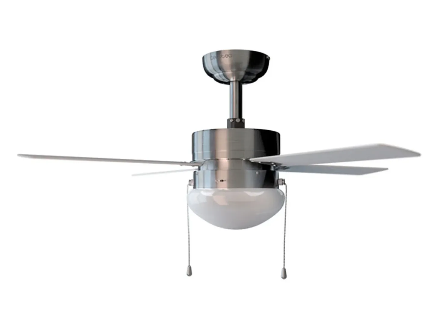 Ventilador de techo Cecotec EnergySilence Aero 450 50W 4 aspas reversibles blanco/gris