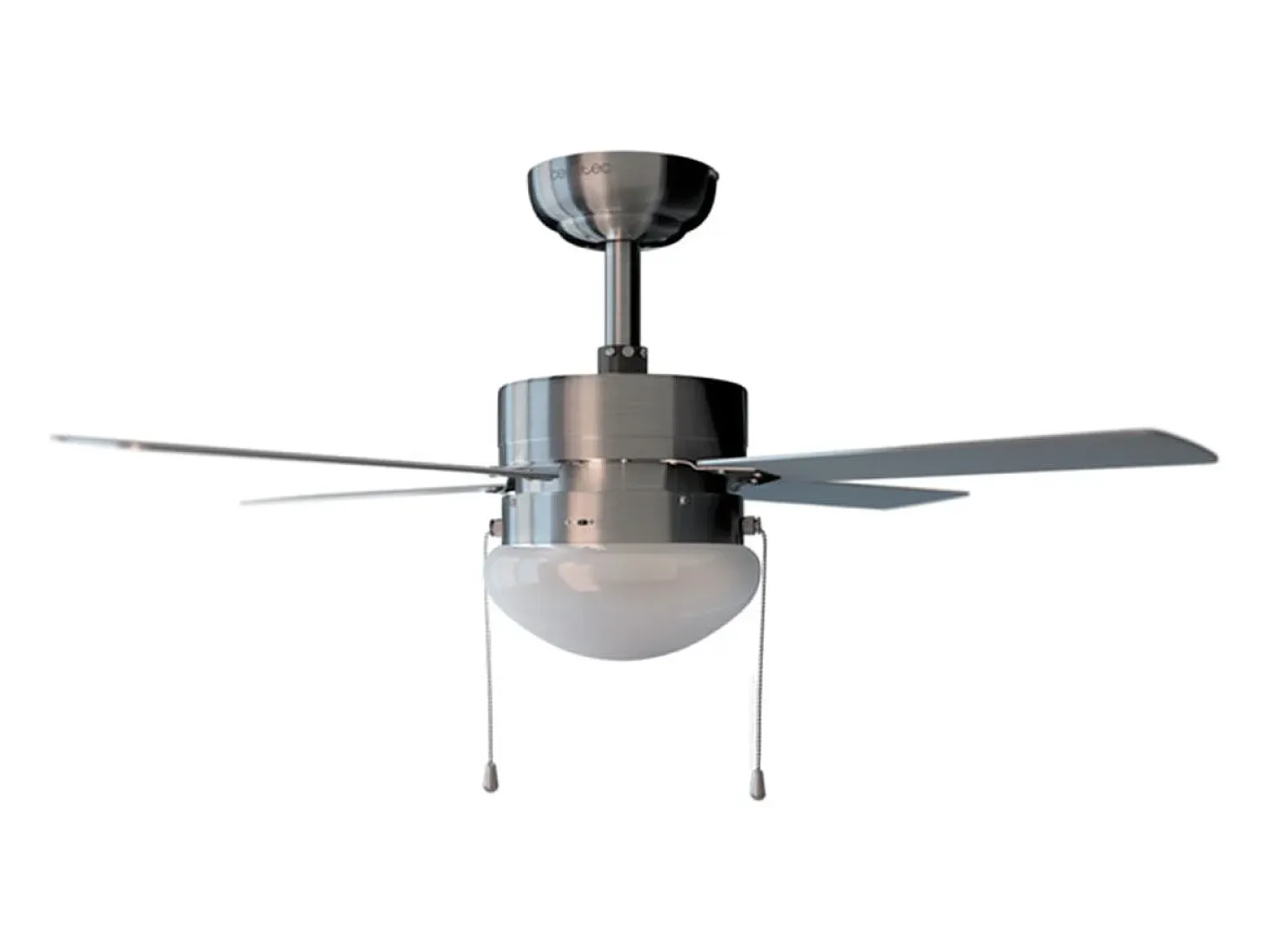 Ventilador de techo Cecotec EnergySilence Aero 450 50W 4 aspas reversibles blanco/gris