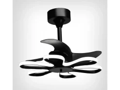 Ventilador de techo Enebro Bel Air DC LED 30+30W negro Ø53x41 cm