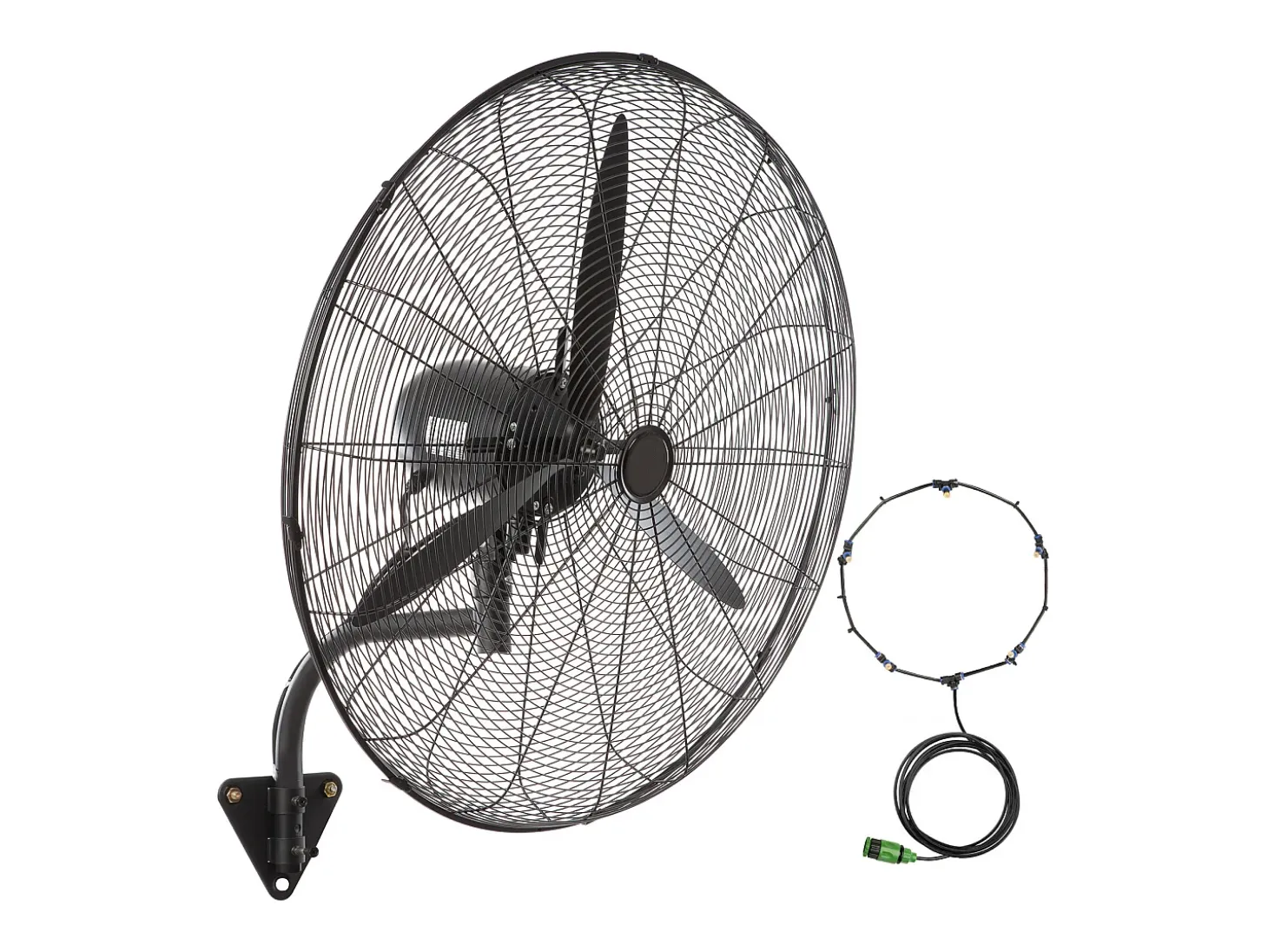 Ventilador Nebulizador SucceBuy de 74,9 CM, 9500 CFM, 3 Velocidades, para Montaje en Pared