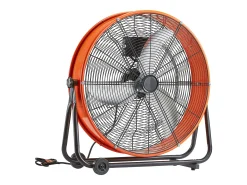 Ventilador SucceBuy de Tambor Industrial de 61 cm con Temporizador Conveniente y 3 Velocidades Ajustables - Perfecto para Grandes Espacios como Almacenes y Garajes