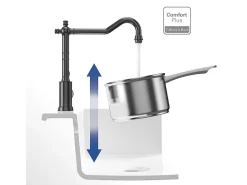 VILLEROY ET BOCH Avia 2.0 Grifo de cocina antracita