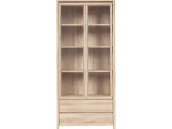 Vitrina 2 puertas y 2 cajones Soren Madera