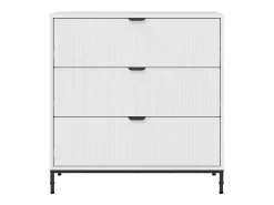 Vitrina Blanco brillante 79.5 x 33 x 82 cm Madera contrachapada