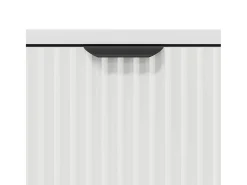 Vitrina con cajón Blanco 79.5 x 33 x 82 cm Madera contrachapada