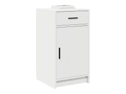 Vitrina con cajón Blanco 40 x 40.5 x 75 cm Madera contrachapada