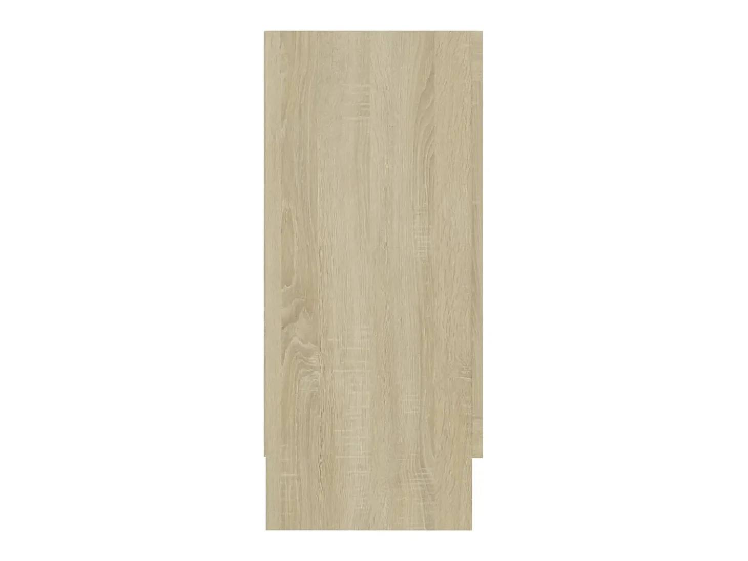 Vitrina de roble Sonoma 120x30,5x70 cm Madera de ingeniería