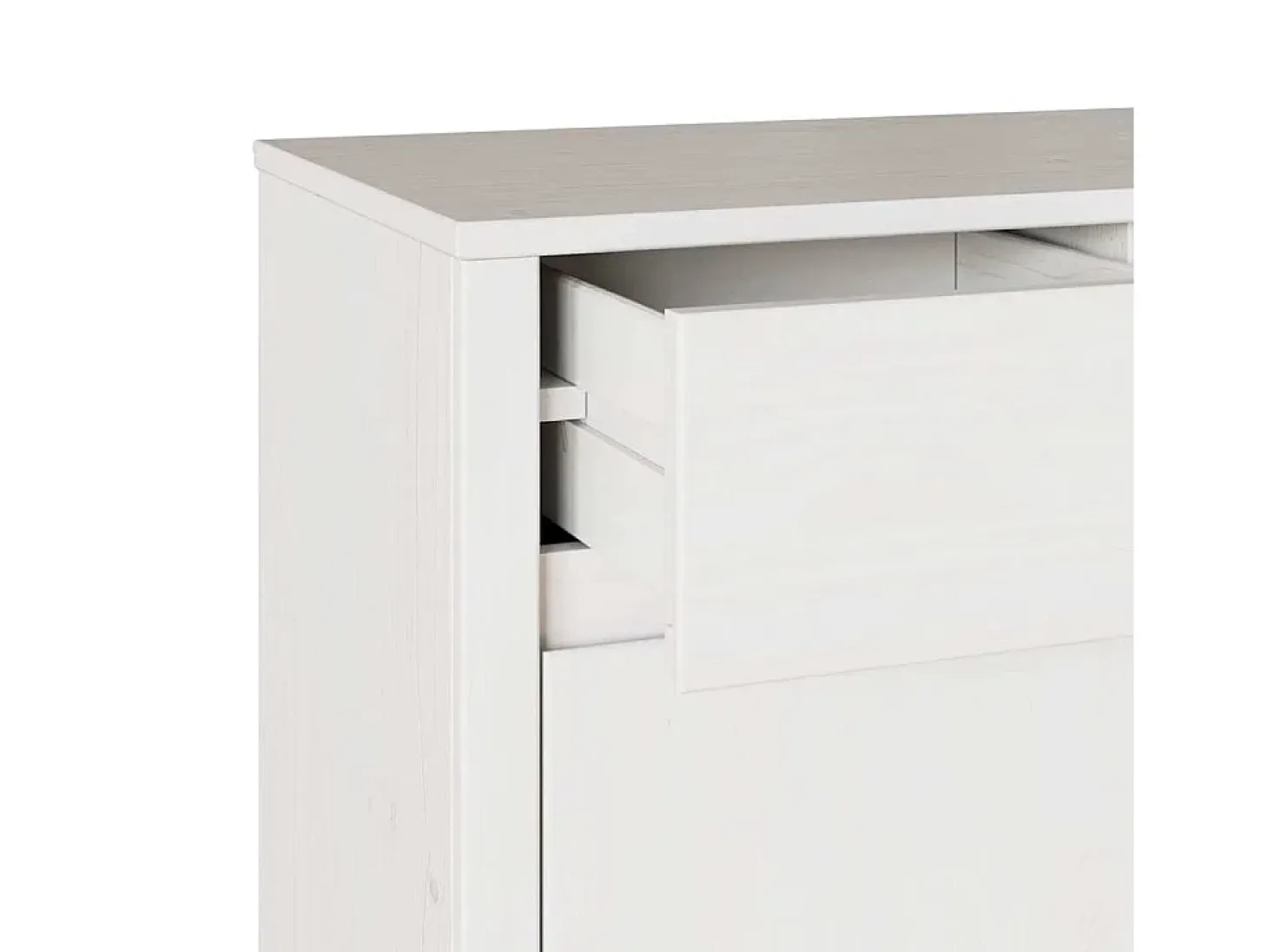 Vitrina Drammen 114 x 43 x 75.5 cm Madera maciza de Pino