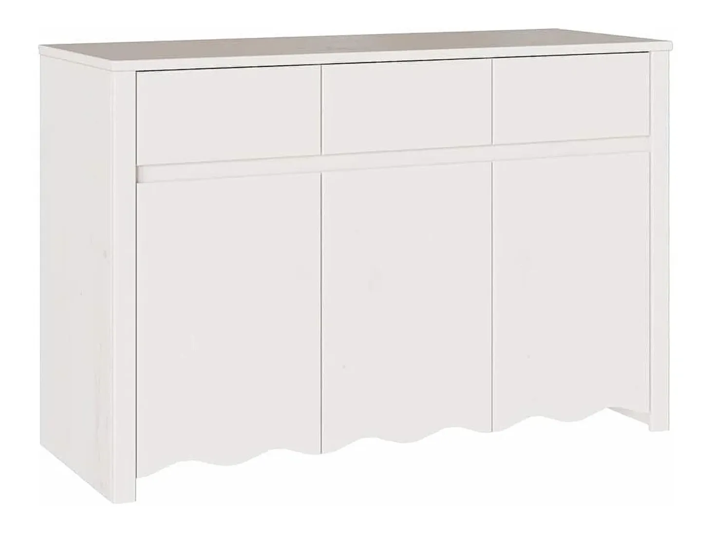 Vitrina Drammen 114 x 43 x 75.5 cm Madera maciza de Pino